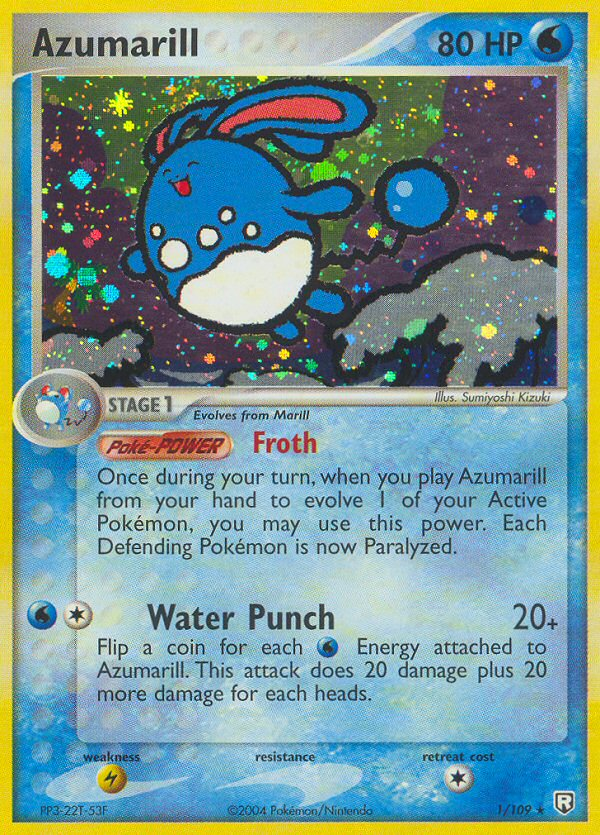Azumarill #001 Team Rocket Returns (EN)