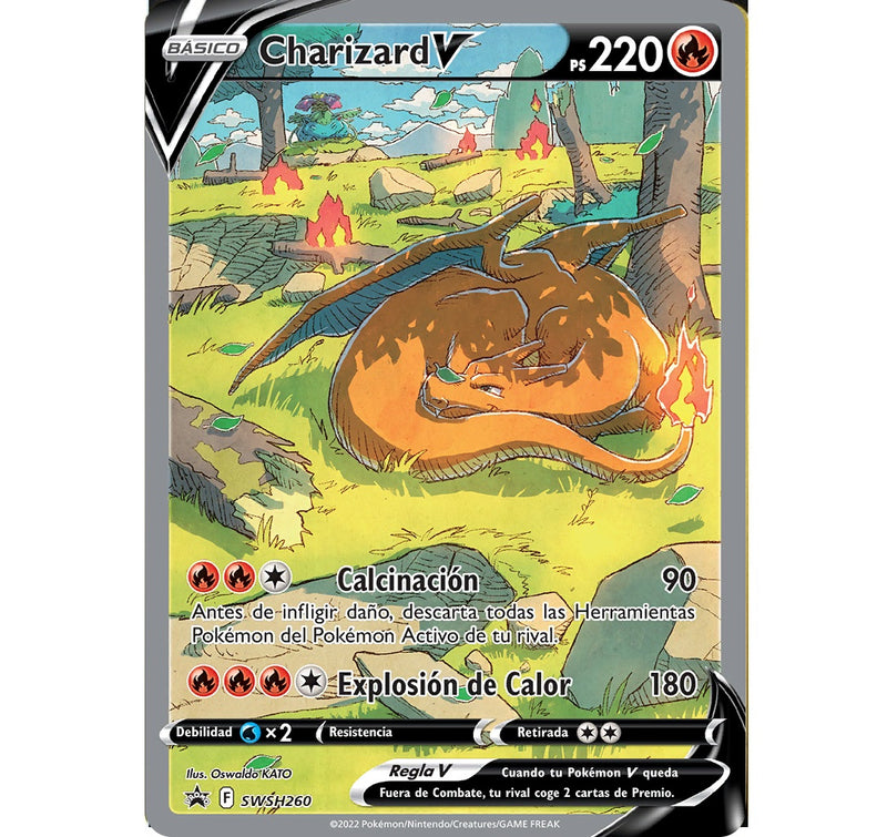 Charizard V #260 Sword & Shield Promo (ES)