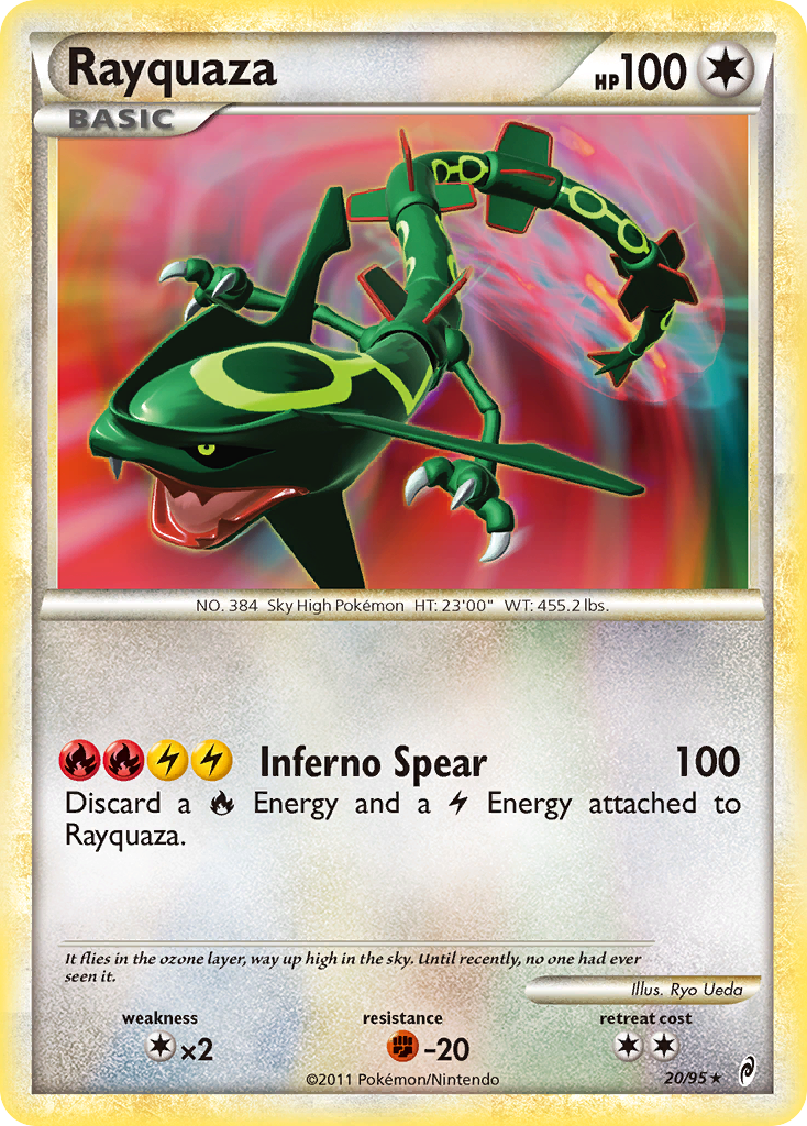 Rayquaza #020 Call Of Legends (EN)