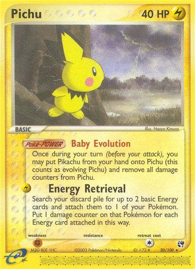 Pichu #020 Sandstorm (EN)
