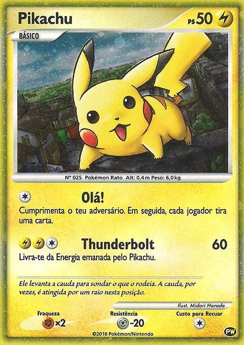 Pikachu Portugués #PW8 World Collection (PT)