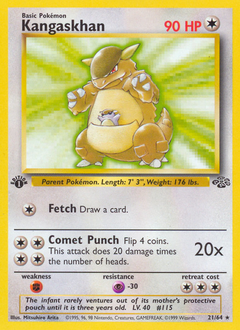 Kangaskhan #021 Jungle 1st Ed (ES)