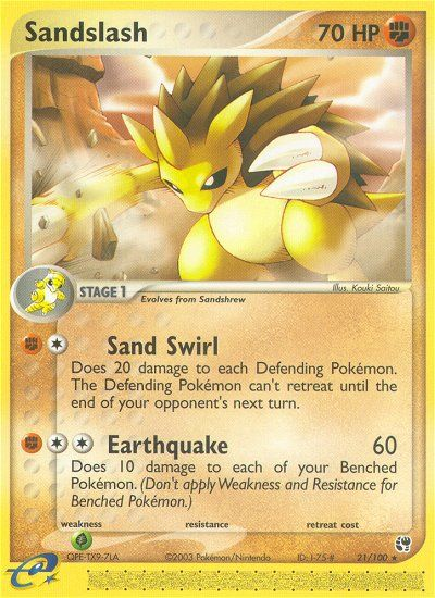 Sandslash #021 Sandstorm (EN)