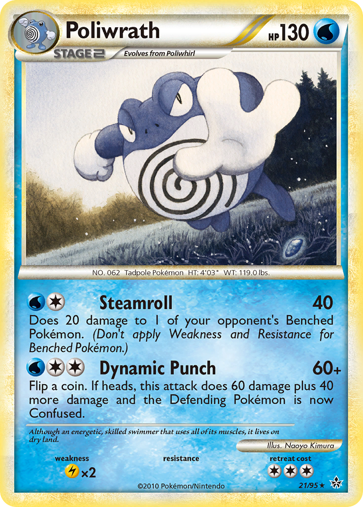 Poliwrath #021 Unleashed (EN)