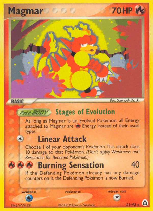 Magmar #021 Legend Maker (EN)