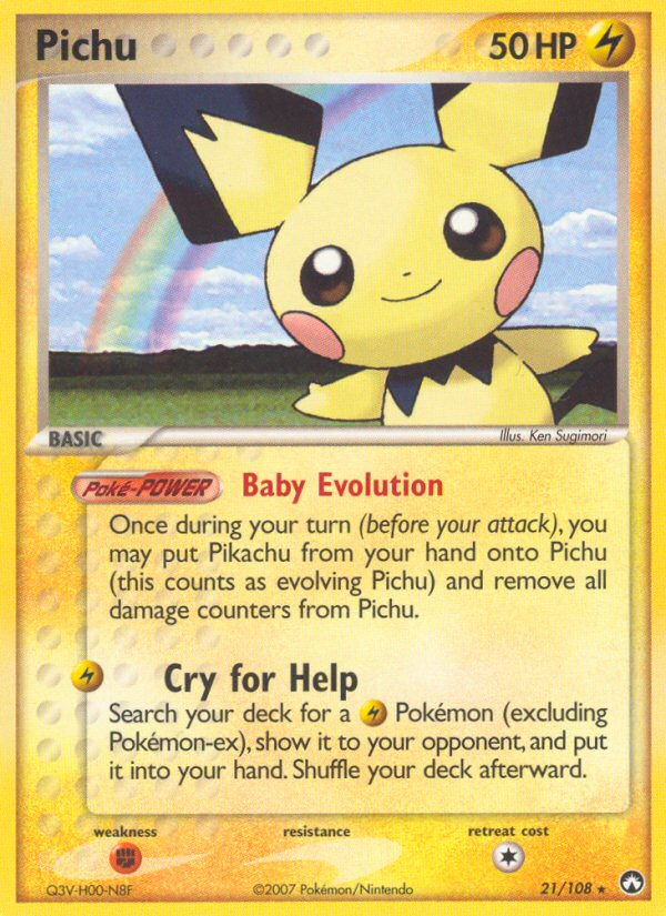 Pichu #021 Power Keepers (EN)