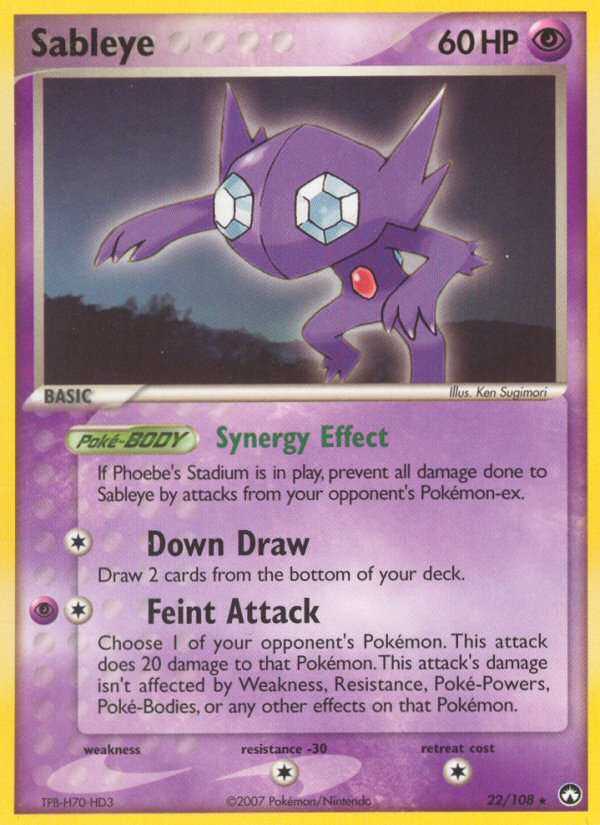 Sableye #022 Power Keepers (EN)