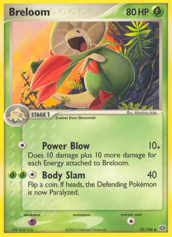 Breloom #022 Emerald (EN)