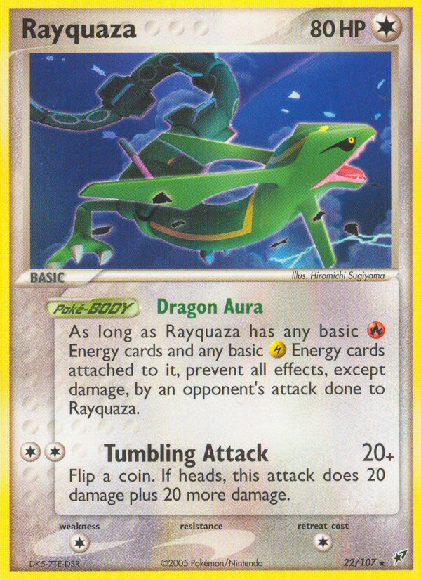 Rayquaza #022 Deoxys (EN)