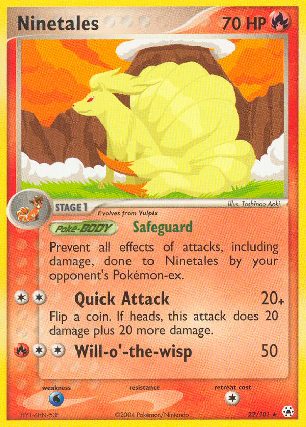 Ninetales #022 Hidden Legends (EN)