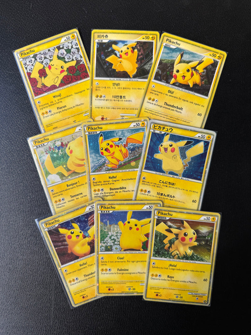 Colección Pikachu World Collection