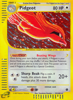 Pidgeot #023 Expedition (EN)
