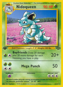 Nidoqueen #023 Jungle 1st Ed (ES)