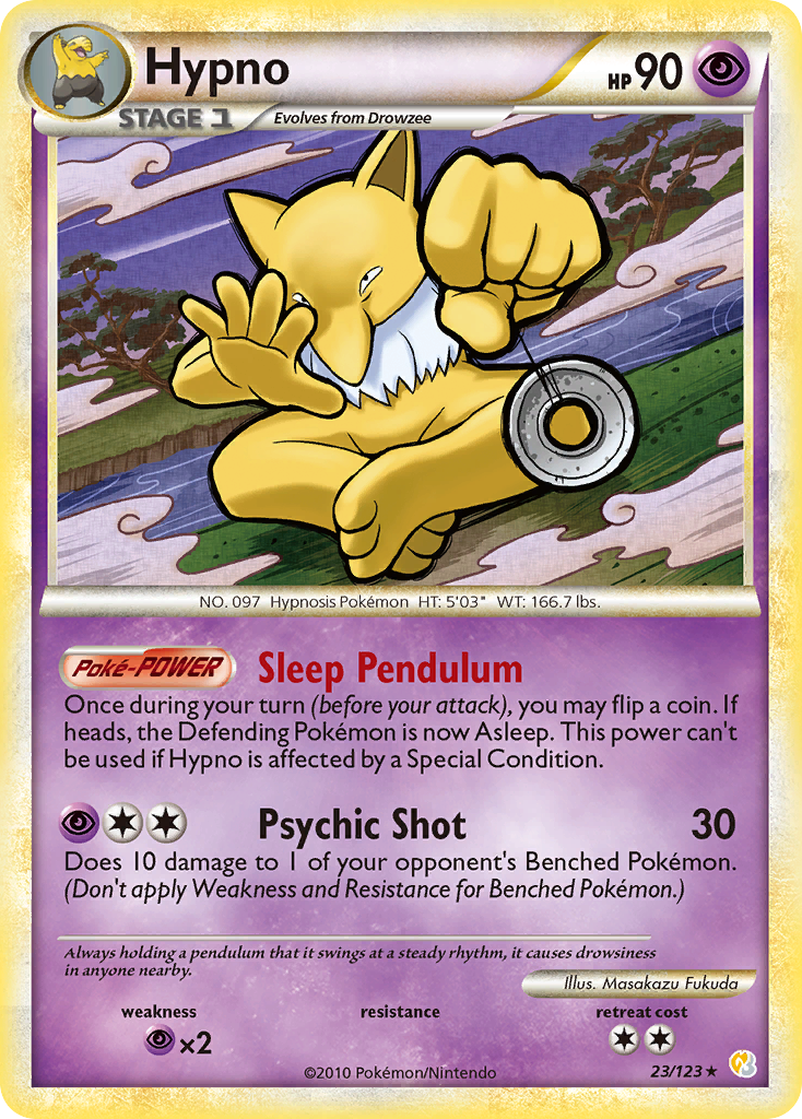 Hypno #023 HeartGold & SoulSilver (EN)