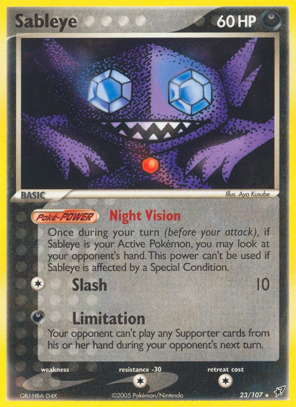 Sableye #023 Deoxys (EN)