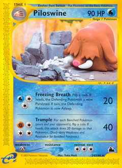 Piloswine #024 Skyridge (EN)
