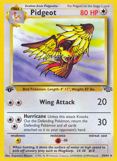 Pidgeot #024 Jungle 1st Ed (ES)