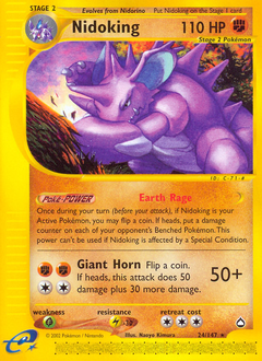 Nidoking #024 Aquapolis (EN)