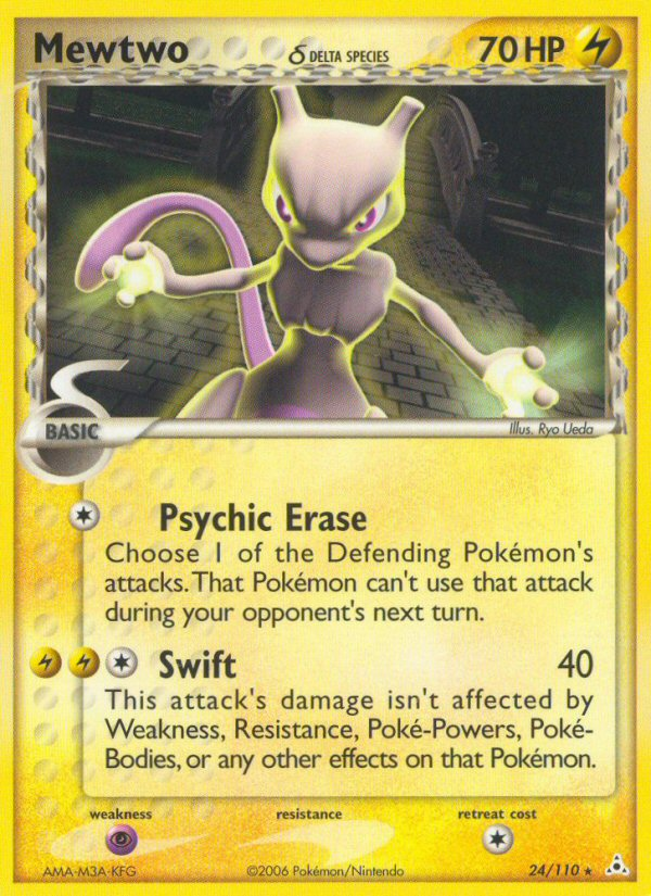 Mewtwo δ #024 Holon Phantoms (EN)