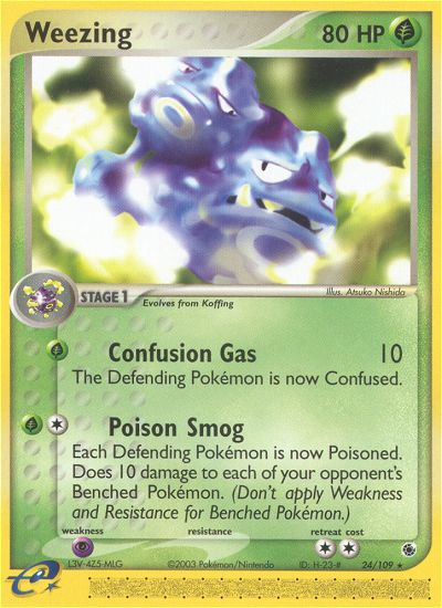Weezing #024 Ruby & Sapphire (EN)