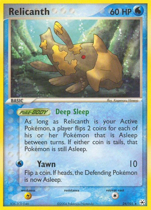 Relicanth #024 Hidden Legends (EN)