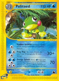 Politoed #025 Skyridge (EN)