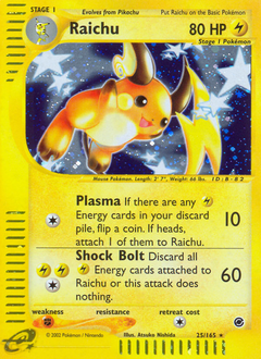 Raichu #025 Expedition (EN)