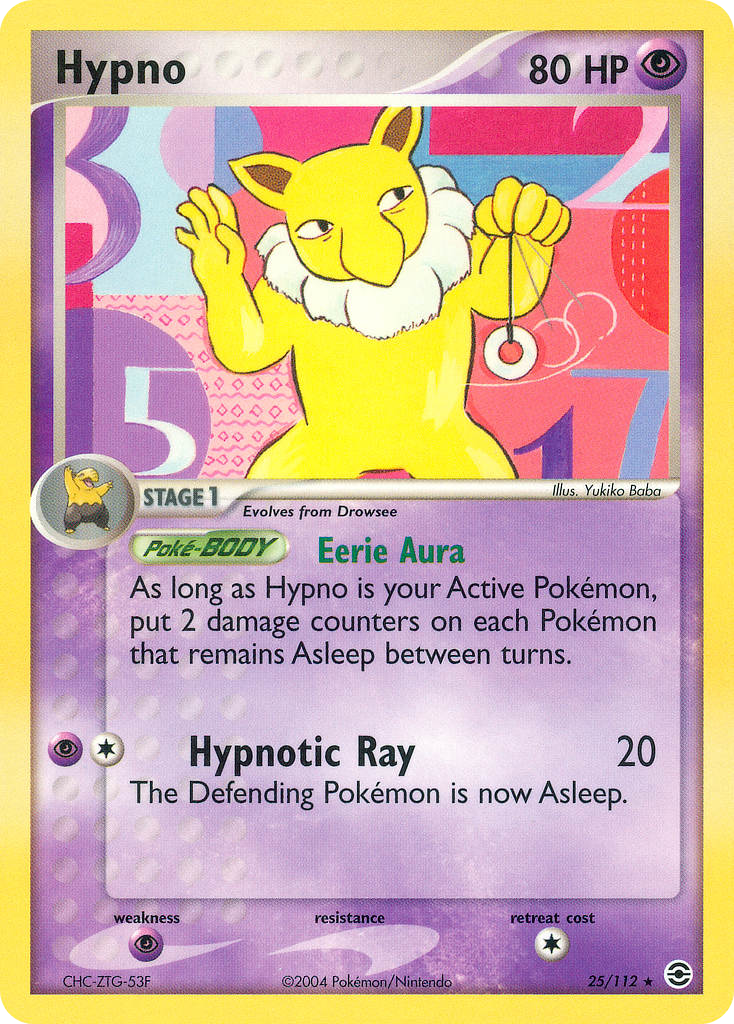 Hypno #025 FireRed & LeafGreen (EN)