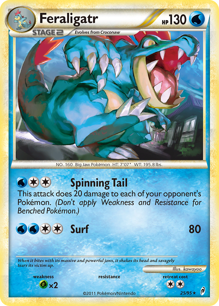 Feraligatr #025 Call Of Legends (EN)