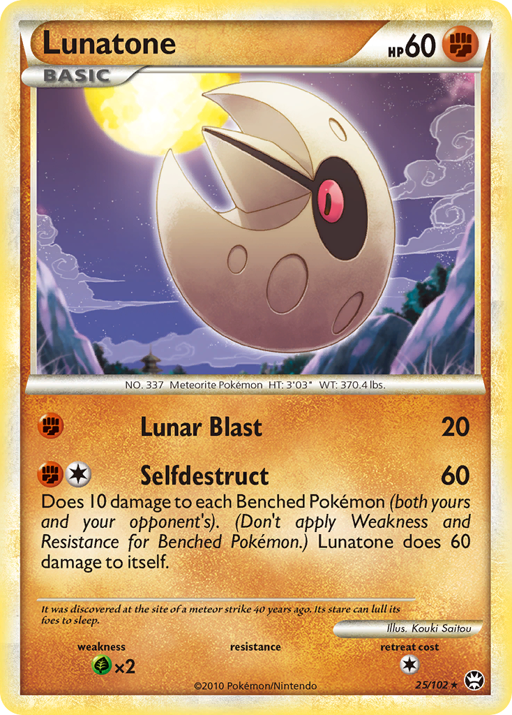 Lunatone #025 Triumphant (EN)