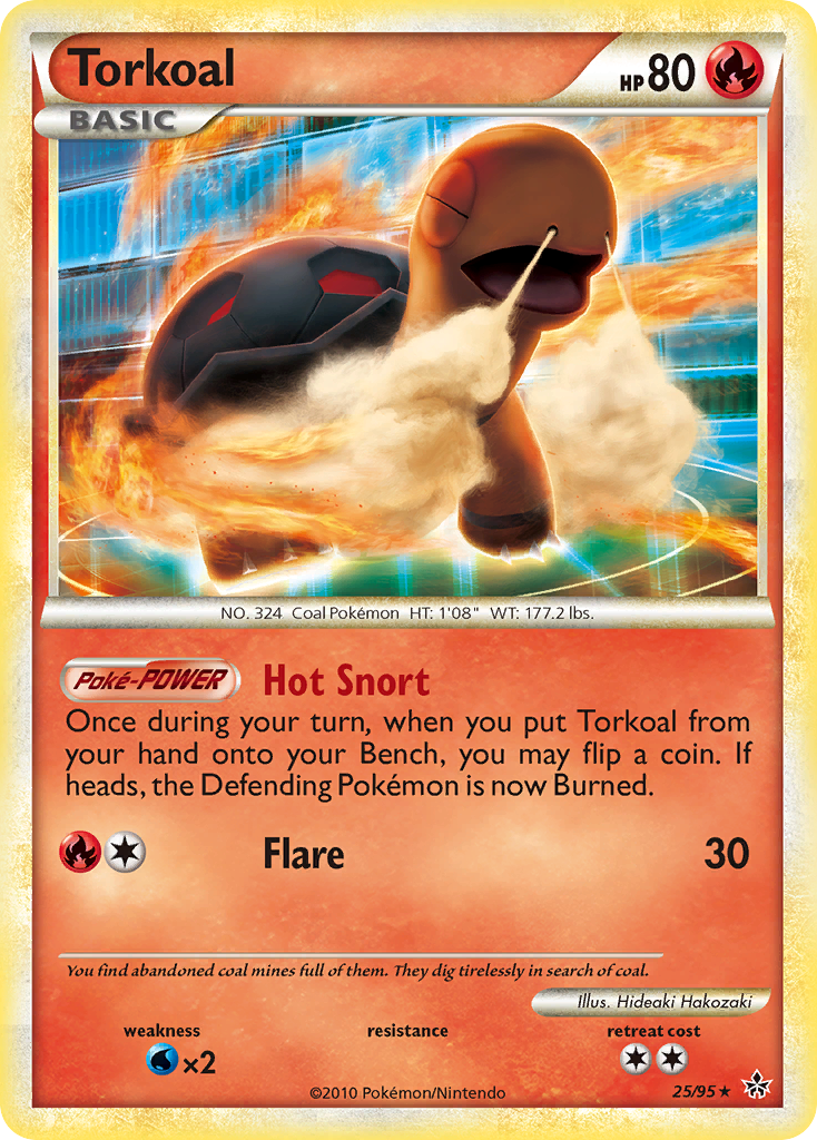 Torkoal #025 Unleashed (EN)