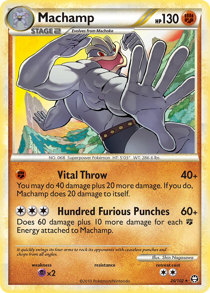 Machamp #026 Triumphant (EN)