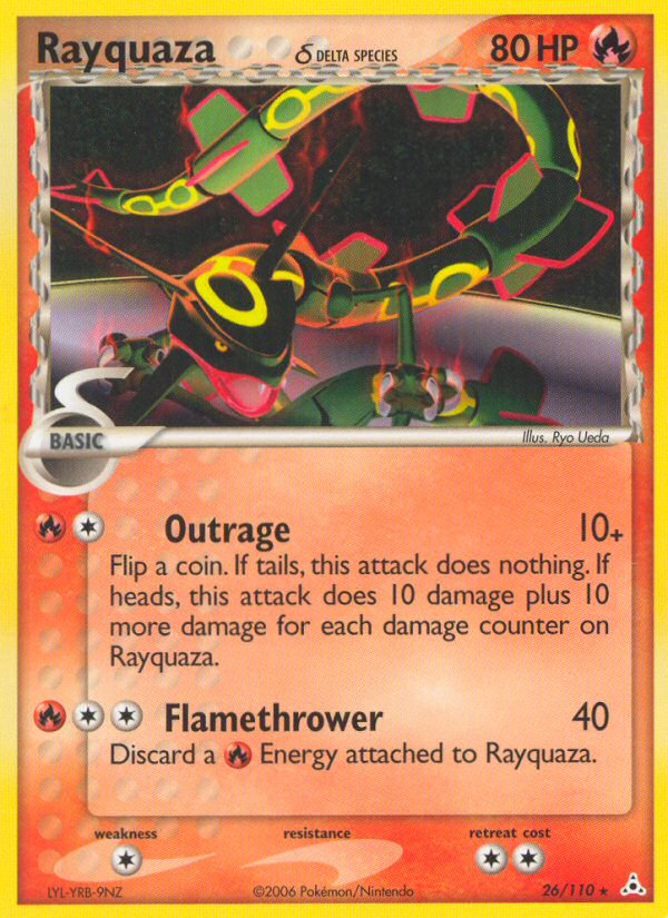 Rayquaza δ #026 Holon Phantoms (EN)
