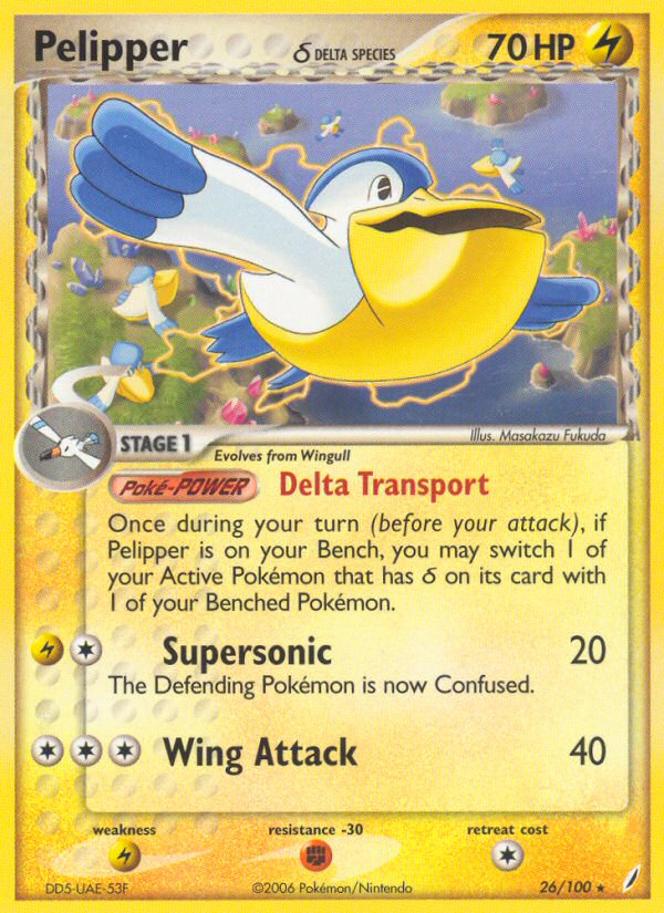 Pelipper δ #026 Crystal Guardians (EN)
