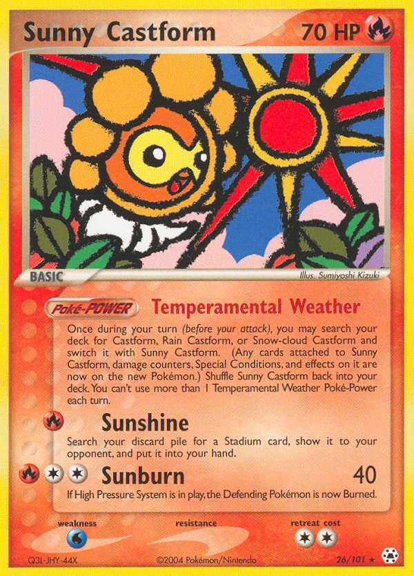 Sunny Castform #026 Hidden Legends (EN)