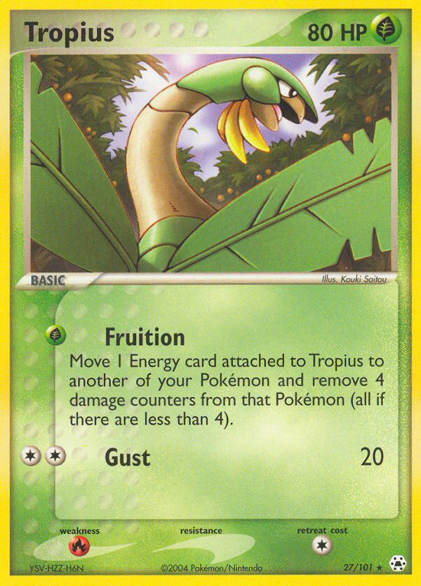 Tropius #027 Hidden Legends (EN)