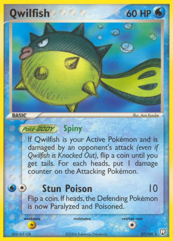 Qwilfish #027 Team Rocket Returns (EN)