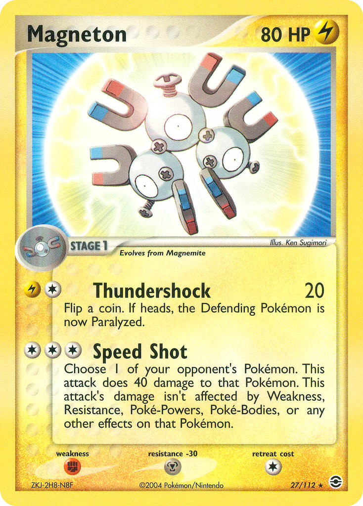 Magneton #027 FireRed & LeafGreen (EN)
