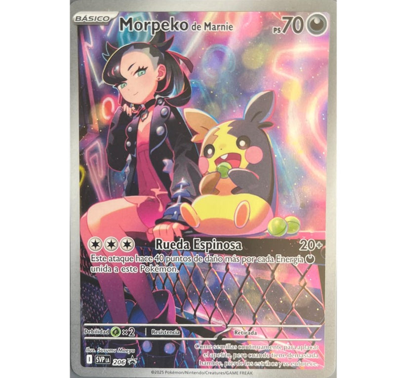 Morpeko de Marnie #206 Scarlet & Violet (ES)
