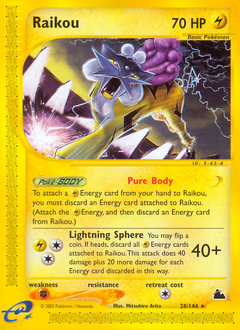 Raikou #028 Skyridge (EN)