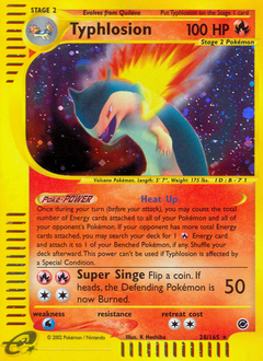 Typhlosion #028 Expedition (EN)