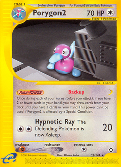 Porygon2 #028 Aquapolis (EN)