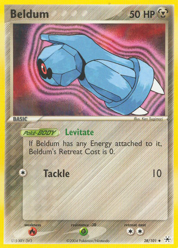Beldum #028 Hidden Legends (EN)
