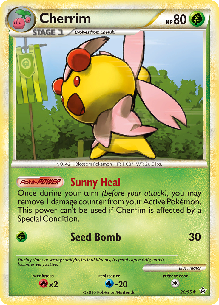 Cherrim #028 Unleashed (EN)