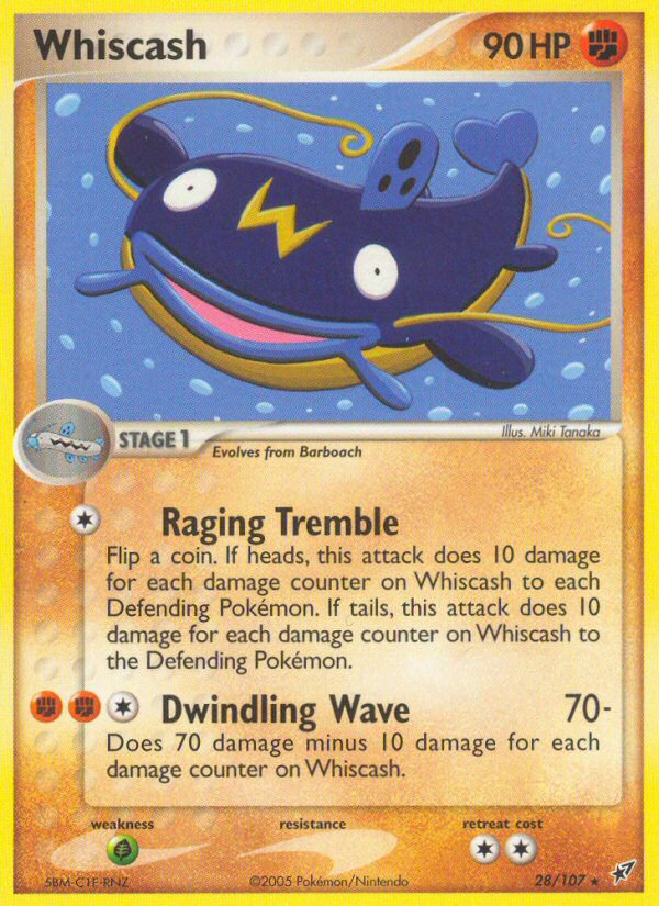 Whiscash #028 Deoxys (EN)