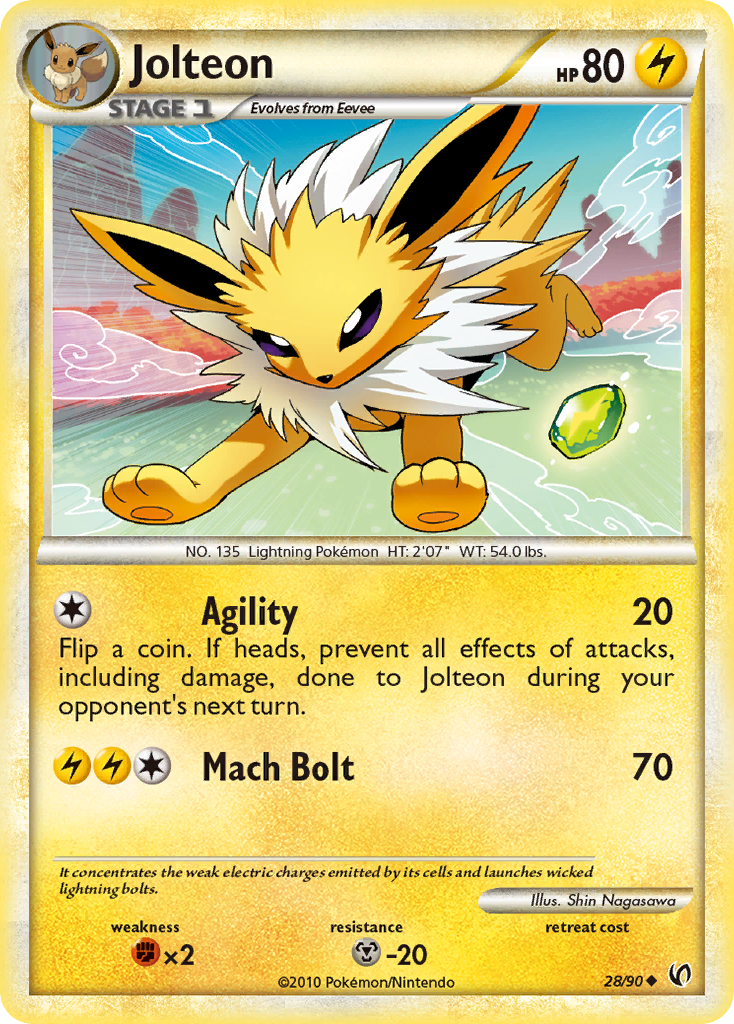 Jolteon #028 Undaunted (EN)