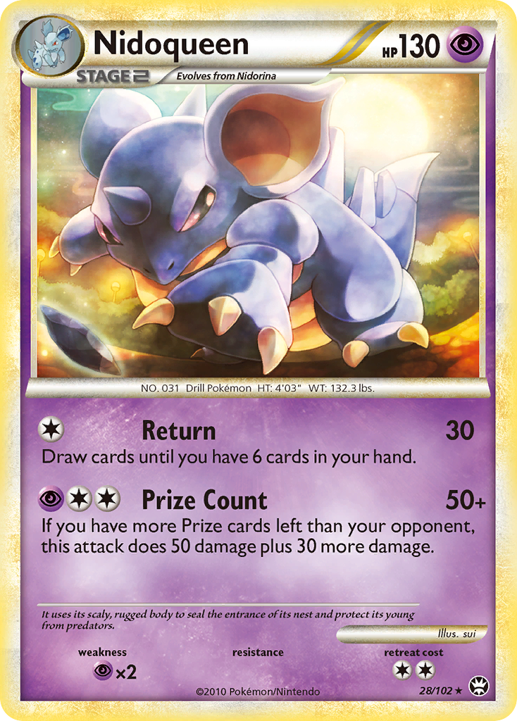 Nidoqueen #028 Triumphant (EN)