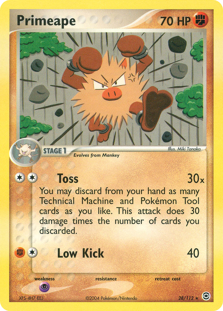 Primeape #028 FireRed & LeafGreen (EN)