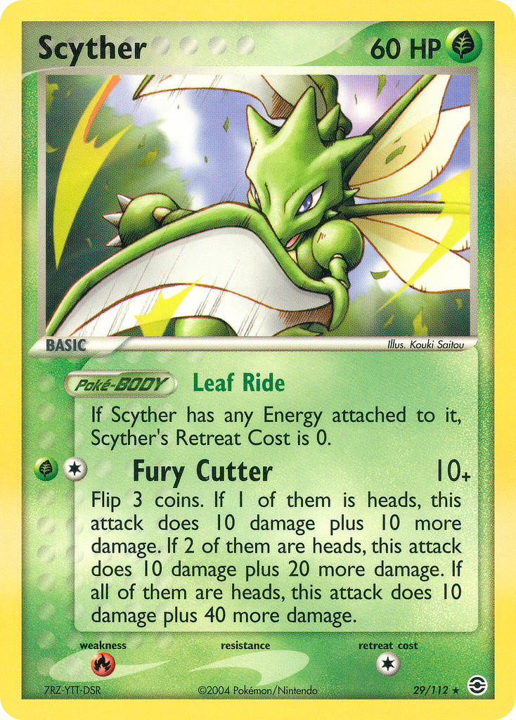 Scyther #029 FireRed & LeafGreen (EN)