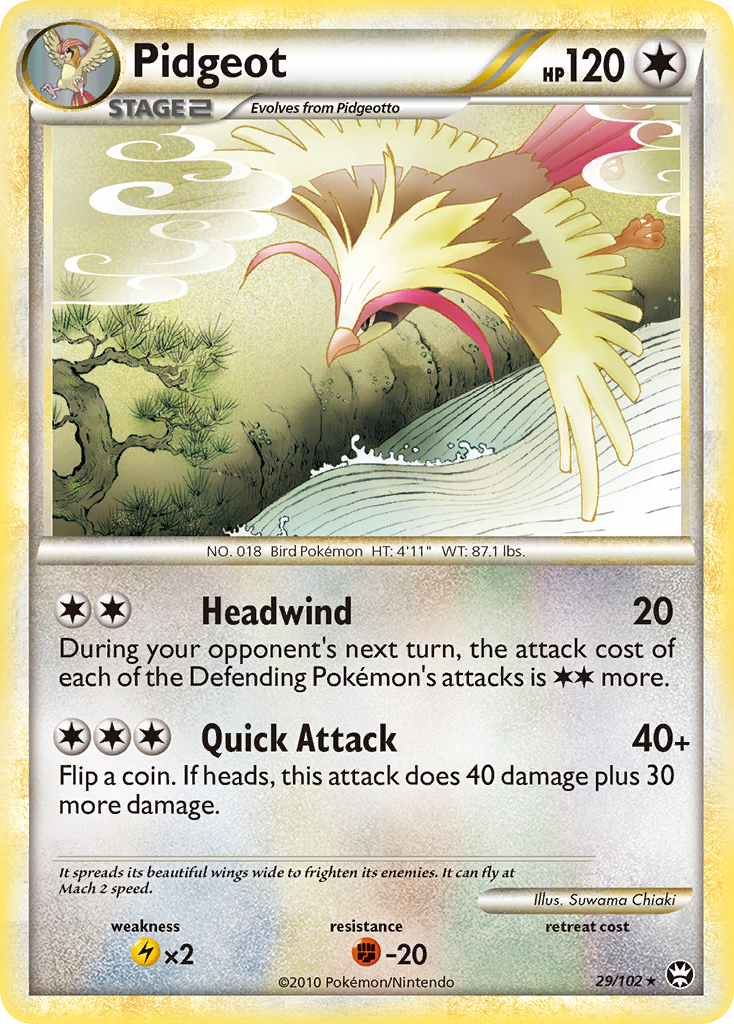 Pidgeot #029 Triumphant (EN)